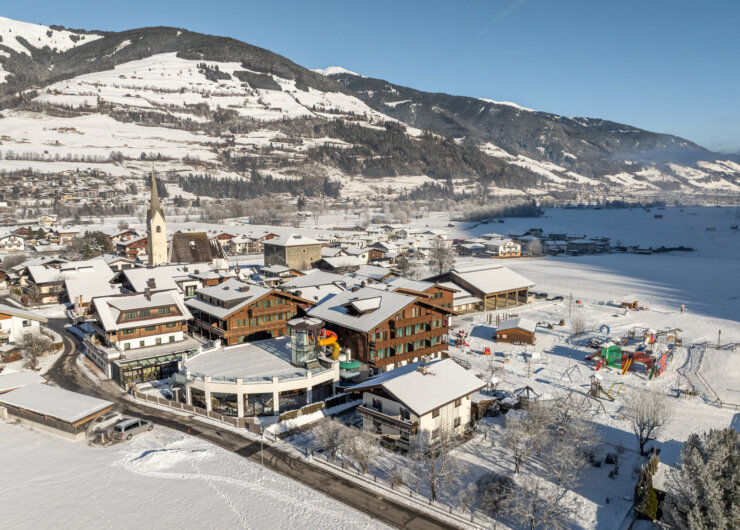 Kinderhotel Felben im Winter