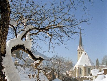 Ortsansicht Taxenbach Winter.