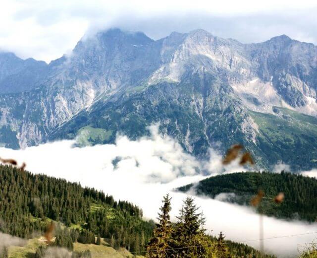Ausblick von der Bürglalm