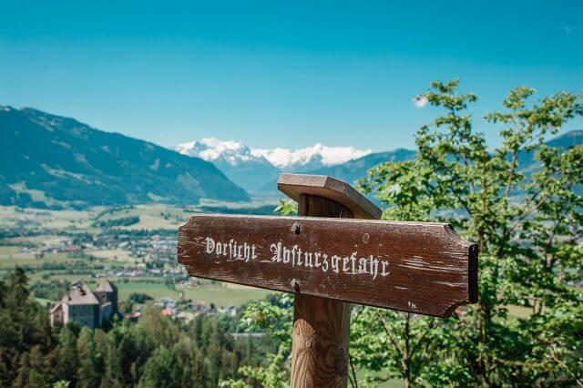 Die Best Mountain Artists am Weg zur Einsiedelei