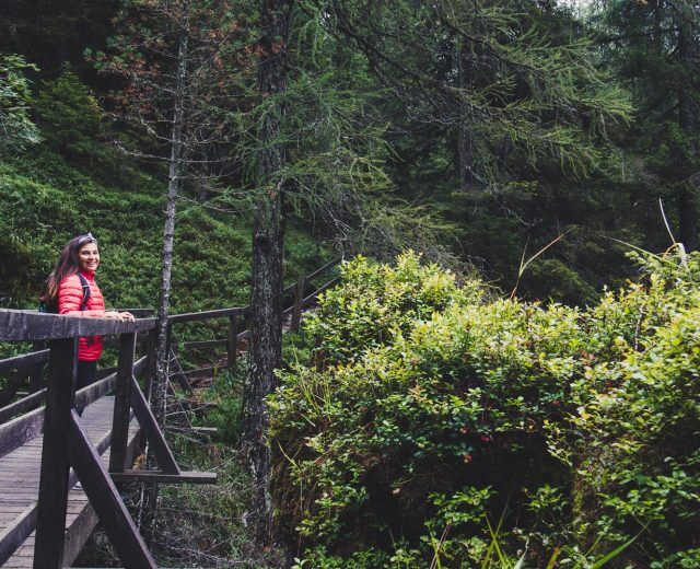 Madeleine genießt die frische Luft im Lungau