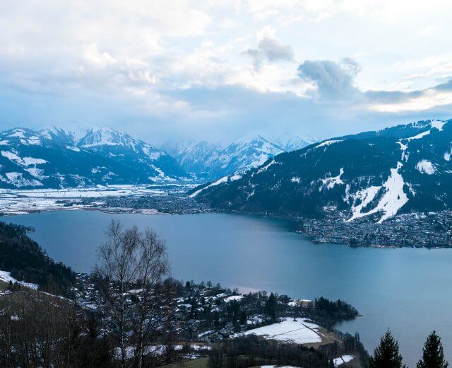 Aussicht auf Zell am See-Kaprun
