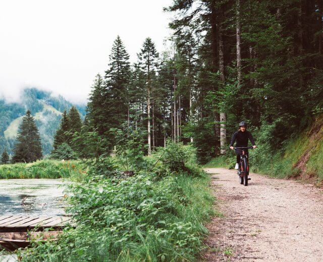 E-Mountainbiketour in Saalfelden Leogang