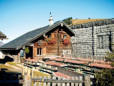 Siegerhütte 2018 - die Erlbachhütte auf der Postalm