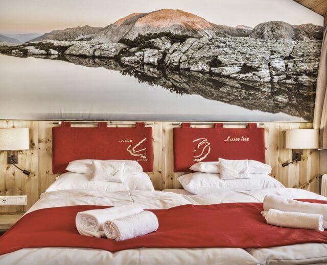 Lueftenegger Zirbenpension Innen, Bernd Suppan