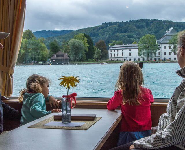 Schifffahrt auf dem Attersee