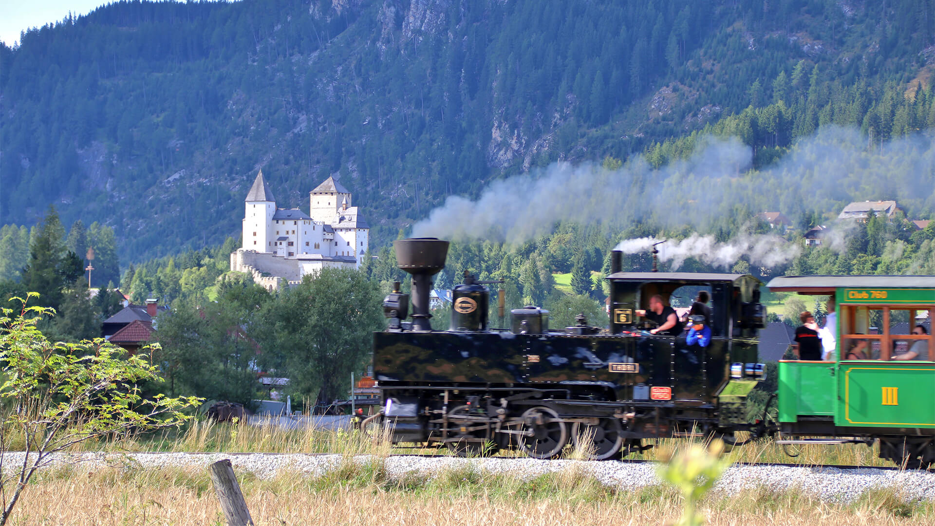 Die Taurachbahn bei einer ihrer Fahrten
