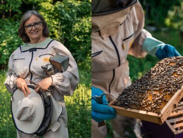 Stadtimkerin Karoline im Portrait