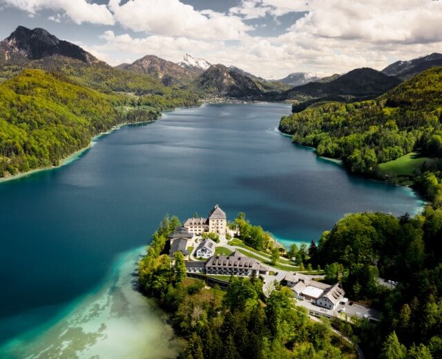 Blick auf den Fuschlsee
