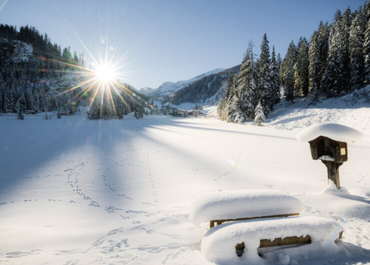 Winterlandschaft, Zauchensee