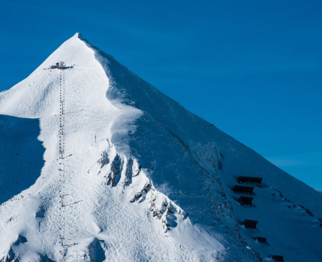 Blick auf den Lift Gamsleiten II in Obertauern Gamsleiten II in Obertauern