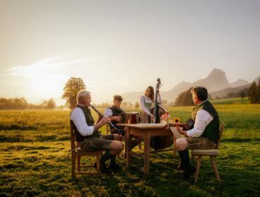 Musizieren beim Bauernherbst im SalzburgerLand
