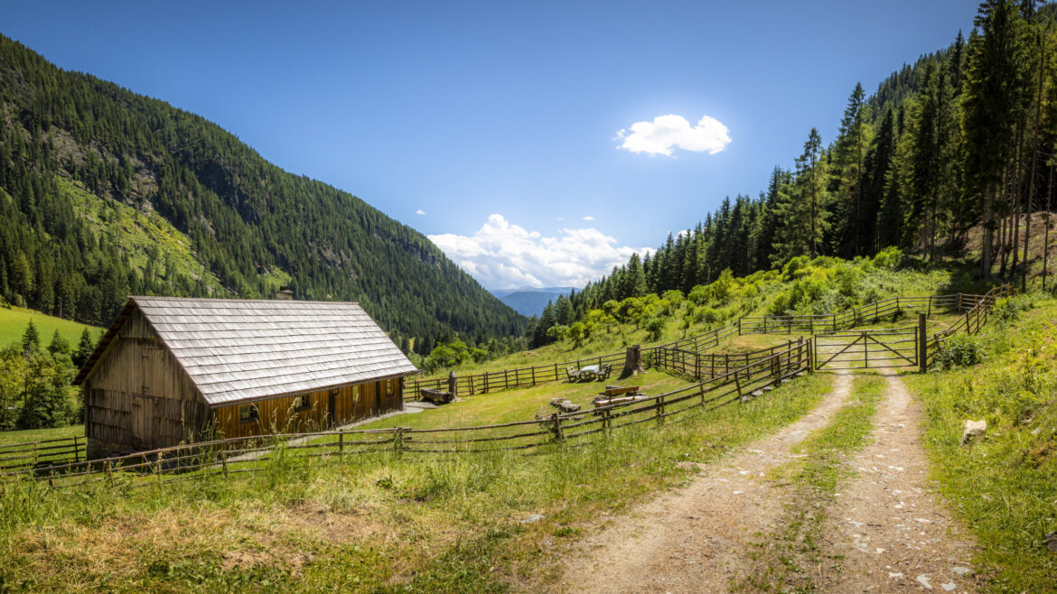 Eseihuette aussen (c) Bernd Suppan, Urlaub am Bauernhof