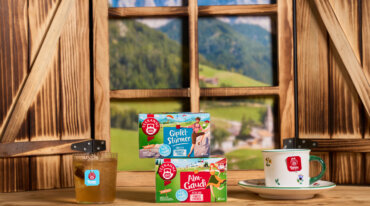 Teekanne auf der Lärchenhütte