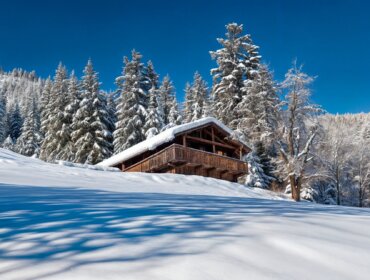 Almlieslhütte in Mittersill im Winter (c) Almliesl