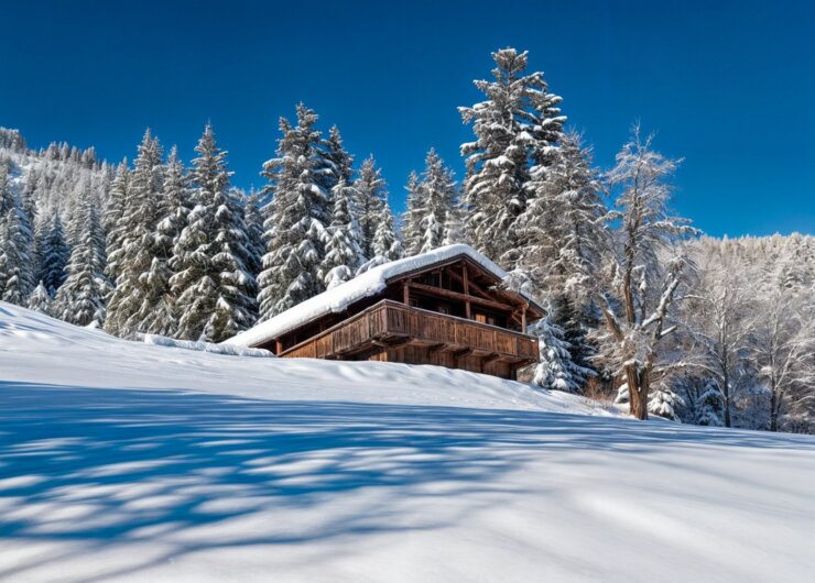Almlieslhütte in Mittersill im Winter (c) Almliesl Almlieslhütte in Mittersill im Winter (c) Almliesl