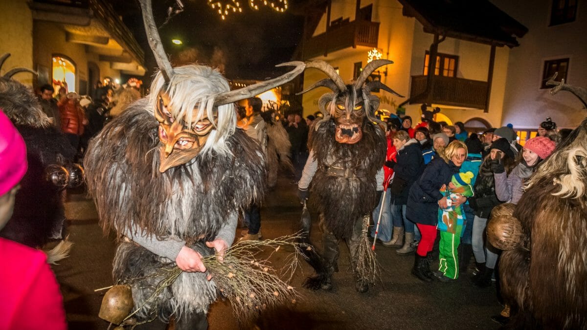 Krampus and Perchten A mystical SalzburgerLand Advent tradition