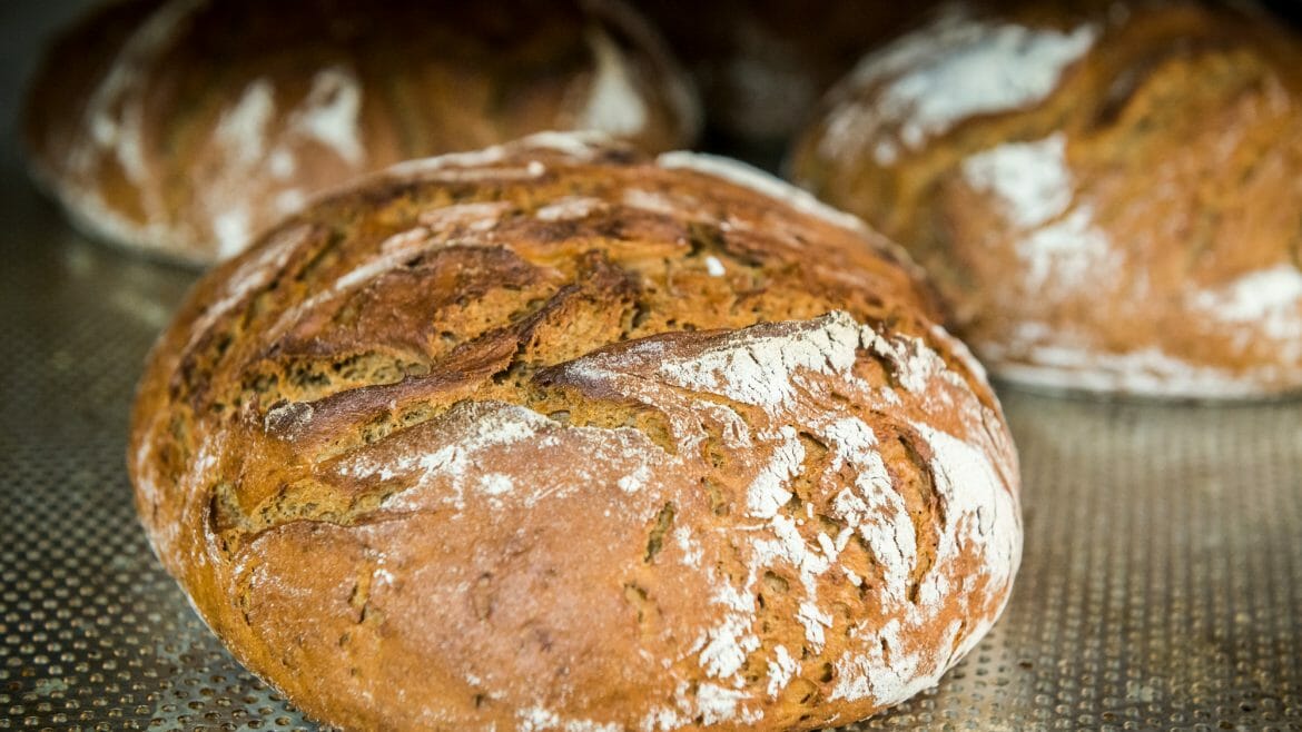 Frisches Bauernbrot