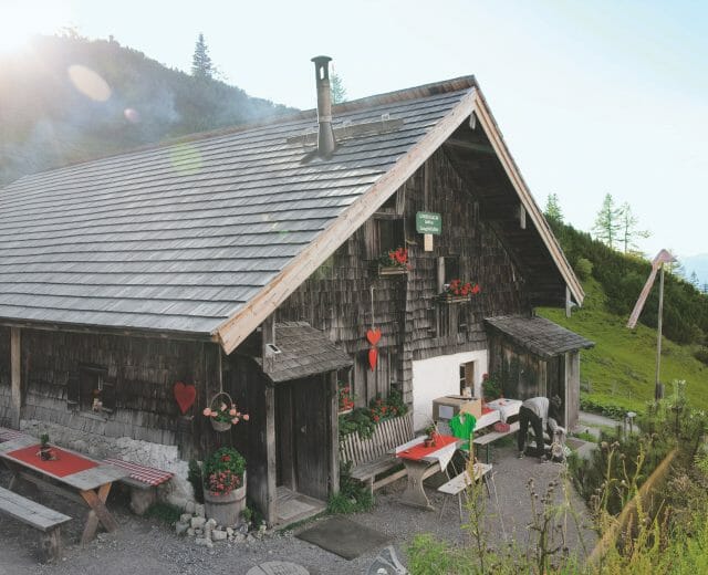 The Loseggalm is a certified Alpine Summer Hut