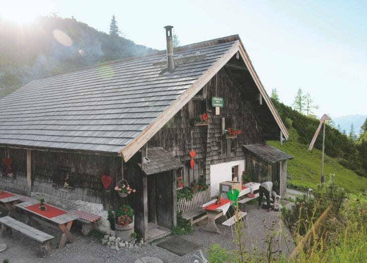 The Loseggalm is a certified Alpine Summer Hut