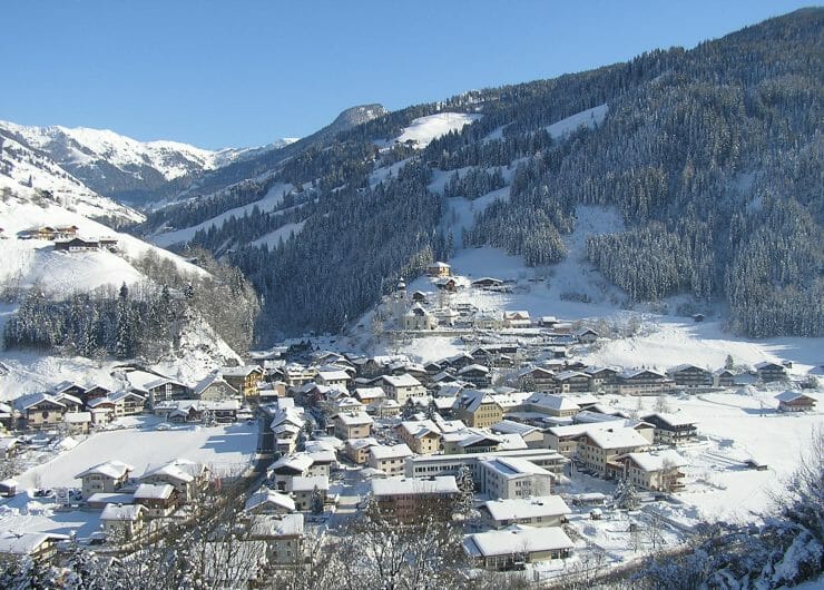 Grossarl in winter