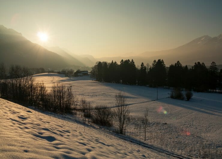 Winter in Großgmain