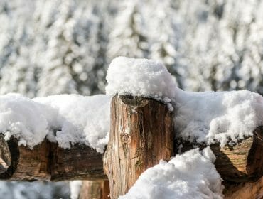 a pile of snow