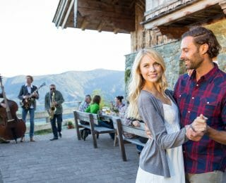 Pärchen auf der Riedlalm