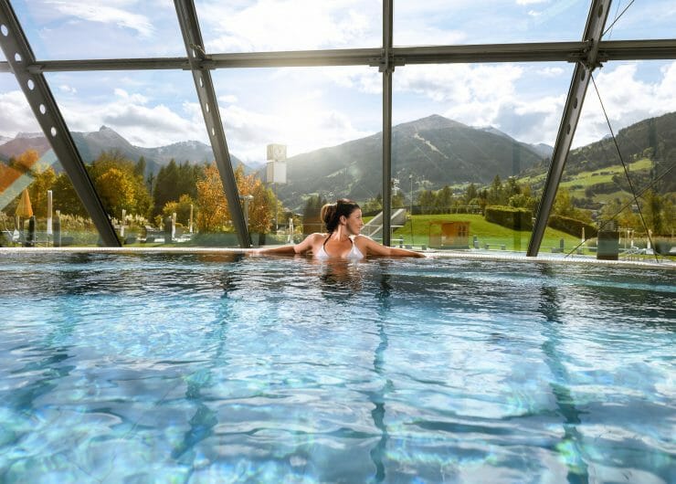 © SalzburgerLand Tourismus, Manuel Marktl, Alpine Gesundheitsregion Salzburgerland, AGS,Therme,Kur,Physiotherapie,Schwimmbad,Wasser,Entspannung,Entspannen
