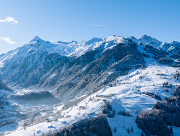 Glacier ski area and maiskogel Kaprun