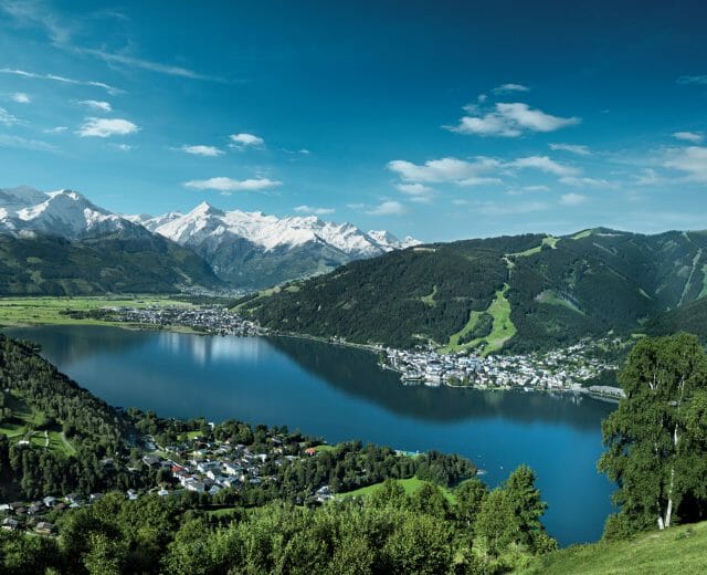 Zell am See Kaprun-Sommer-Regionsbild Zell am SeeKaprun Ortsansicht Zell am See im Sommer.