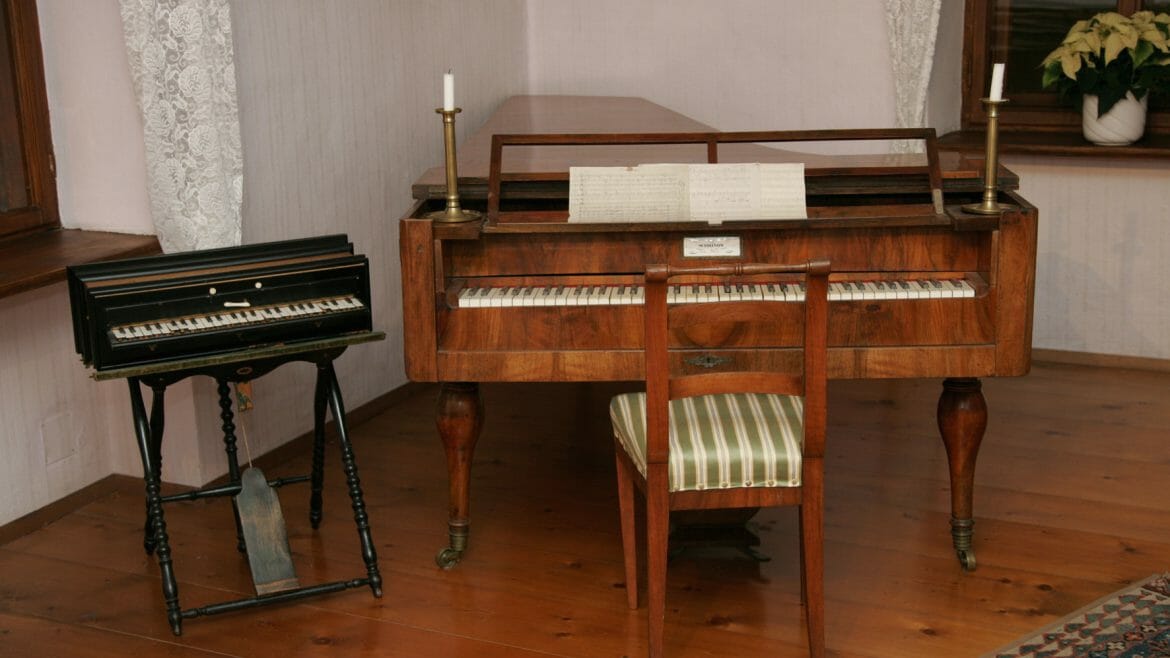 © SalzburgerLand Tourismus Flügel Mozarts (Enlarged view)