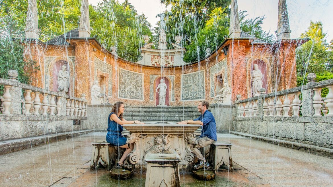 The Hellbrunn trick fountains » SalzburgerLand.com