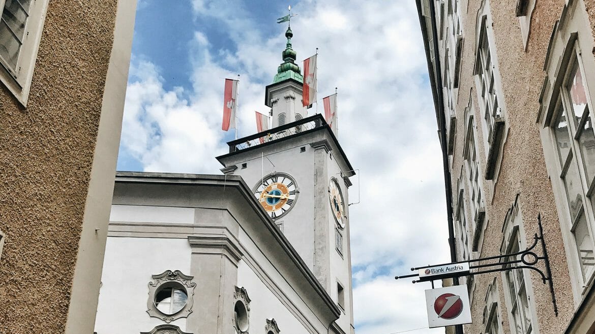 Downtown of Salzburg