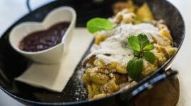 This is what the finished Kaiserschmarrn looks like