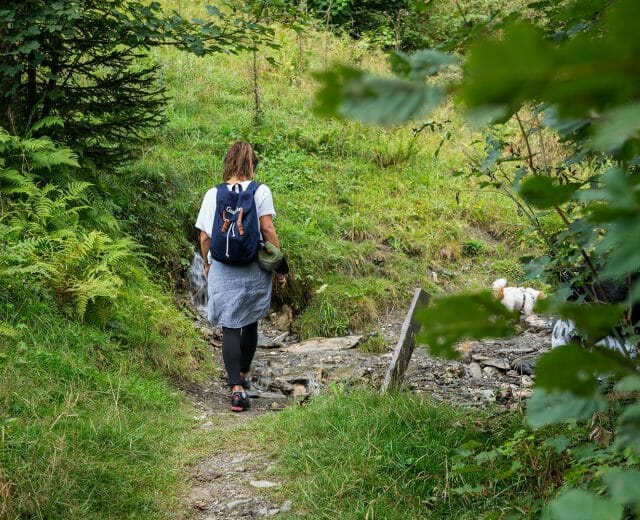 Nina on a hike in Gasteinertal