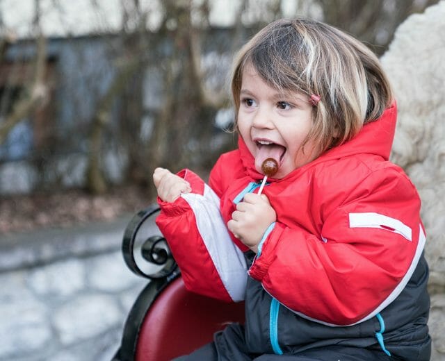 Liam (Life with Sandy and Benni) on a horse-drawn carriage