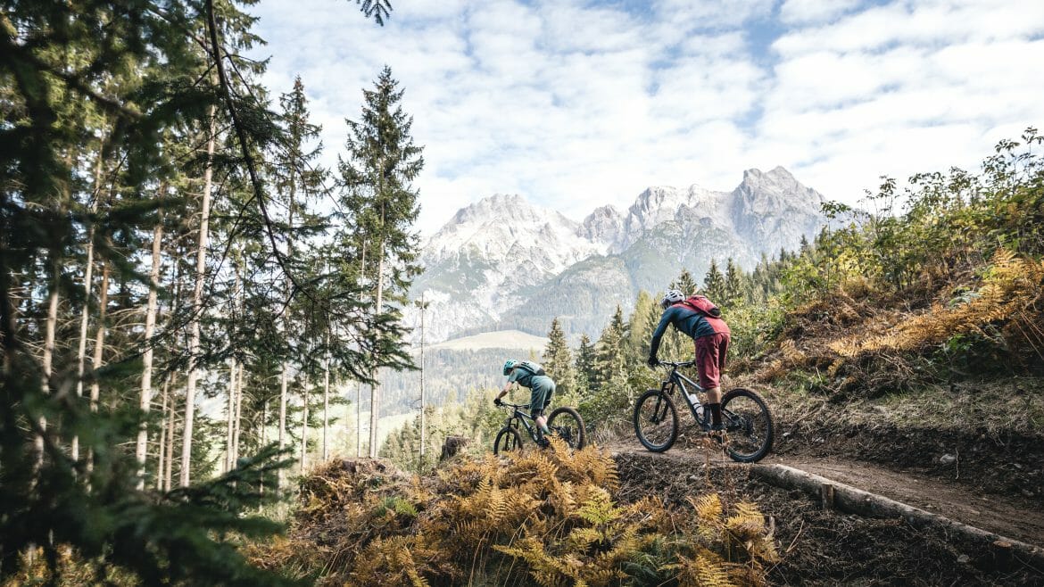©Saalfelden Leogang M Ablinger - Schwarzleotrail in Leogang