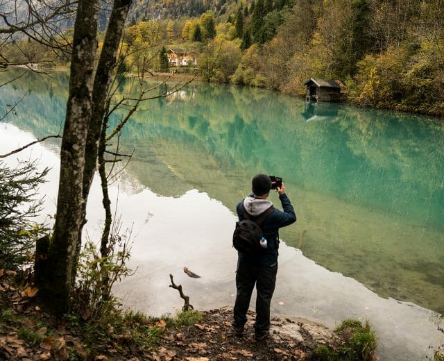 Mike at the Klammsee Kaprun
