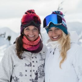 Maggy and Anja in Flachau