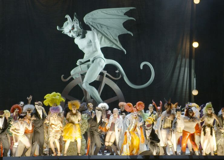 © Salzburg Festival - a group of actors on a stage