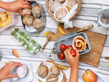 Alpine summer snacks