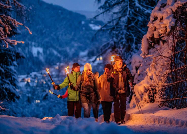 Torchlight hike Eben im Pongau