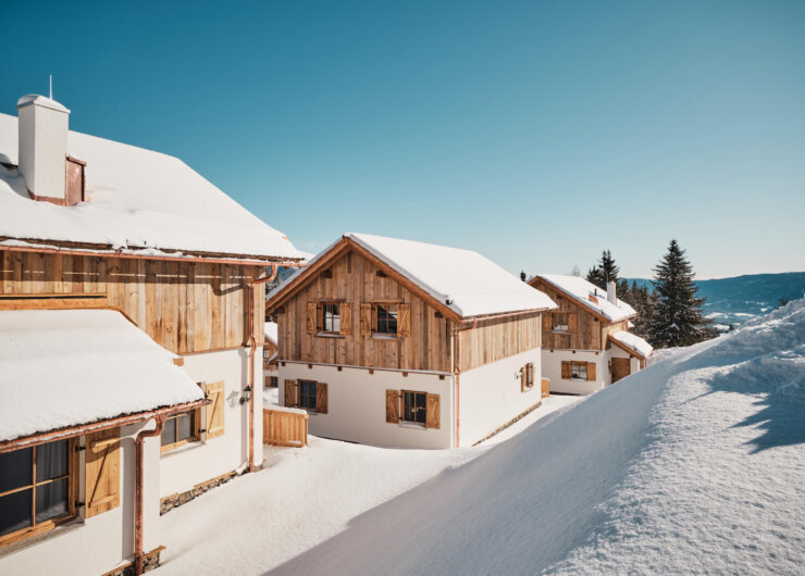 alpine hut village Omlach