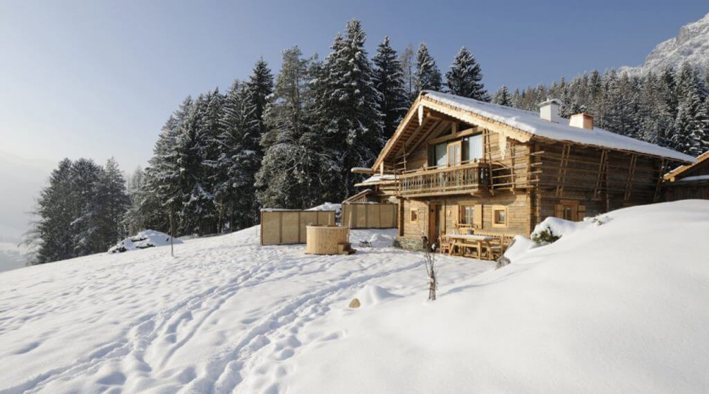 Chalet Priesteregg in Winter
