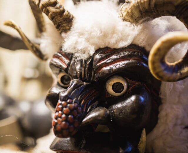 Gasteini krampuszfej, Clemens Hübsch mesterműve Gasteini krampuszfej, Clemens Hübsch mesterműve