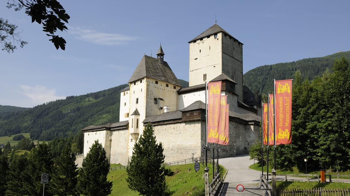Mauterndorf, az egykori vámszedőhely középkori vára élményvár és múzeum