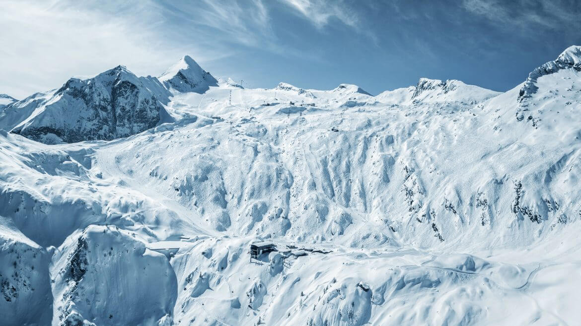 A Kitzsteinhorn-gleccser síterepe, Gletscherskigebiet Kitzsteinhorn