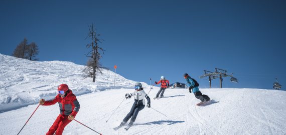 Síelés és snowboard a Ski amadéban.