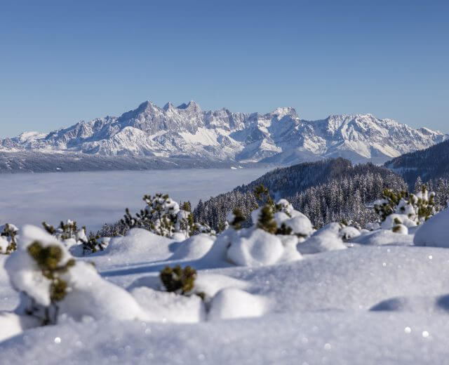Csodaszép téli táj a Salzburgi Sportvilágban